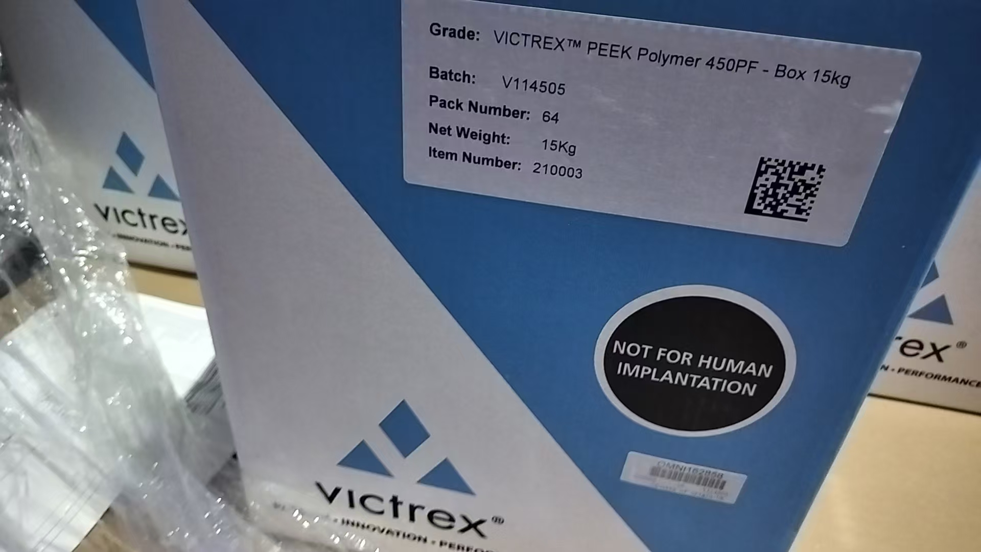 450PF VICTREX®PEEK powder 50µm No filling Fine powder Compression molding Moderate liquidity