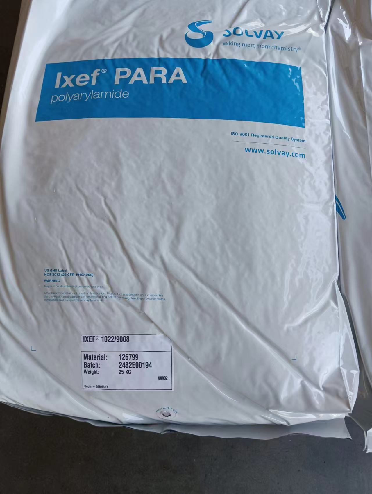 1022/0008 Ixef®PARA本色聚芳酰胺 索尔维苏威加玻璃纤维50%